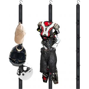 KALANKA-&Eacute;tendoir pour &Eacute;quipement de Hockey, Support de S&eacute;chage de Hockey, Cintre Portable de Hockey &agrave; 5 Crochets, &Eacute;tendoir Hockey pour Casque, Gants, &Eacute;charpes, Ceintures, V&ecirc;tements, Sacs &agrave; Main - Neuf