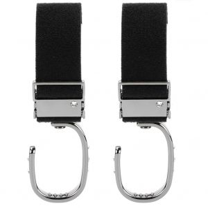 Crochet Rotatif A 360 Degres Pour Poussette Lollipop (Noir) - Neuf