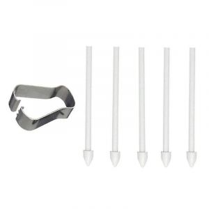 Recharges de stylet pour écran tactile Samsung Tab S7 T870 T875 S7 Plus T970/ S6 (blanc) - Neuf