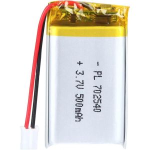 Batterie Li-Po 702540 3,7 V 700 Mah Lithium-Polym&egrave;re Ion Li-Po Avec Connexion 2p-Ph Avec Grille De 2,0 Mm - Neuf