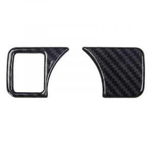 Lampe Frontale En Fibre De Carbone Switch Cover Sticker Pour Benz Gl Gls Etc - Neuf