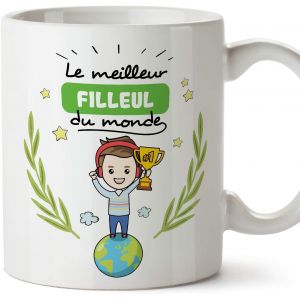 Eryi-Mug/Tasse Filleul -Famille Monde -Idées Cadeaux Drôles -Tasses De Café/Thé - Neuf