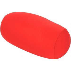 Micro Mini Oreiller,Oreiller Enroulable,Coussin À Microbilles Coussin,Mini Rouleau De Soutien Cervical,Dos Rouleau Coussin Sommeil Soutien Du Cou Confortable,Pour La Maison Ou Le Voyage(Rouge) - Neuf