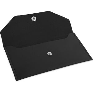 Senior-1 Enveloppe En Cuir Réutilisable Pour Argent - Portefeuille Rétro Pour Homme Et Femme (Noir)[L315] - Neuf