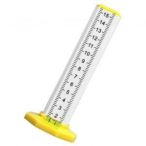 Outil de niveau Magnétique Niveau de l'Esprit avec la Hauteur du Marqueur | Précision Double Utiliser la Règle pour le Plafond, revêtement de sol, aménagement Paysager, Garage - Neuf