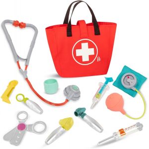 ERYI-Toys - Kit De Soins Pour Petit Docteur - Outils De Médecin Réalistes - Jeu D'Éveil Pour Les Enfants - Jouets Éducatifs, 18 Mois Plus - Neuf