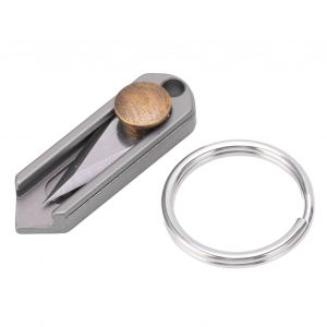 Mini Couteau Porte-CléS En Alliage De Titane, Couteau De Poche Edc Pliable Et Portable Pour Le DéBallage, Livraison Express - Neuf