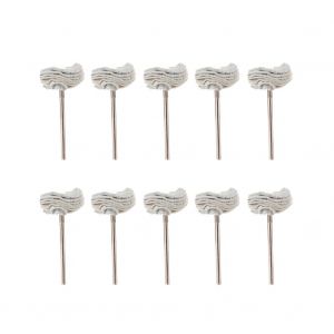 Lot De 10 Disques De Polissage En Tissu De 2,35 Mm - Neuf