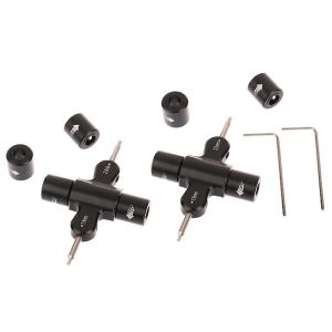 Lot de 2 cl&eacute;s &agrave; d&eacute;gagement rapide en alliage pour moteur FPV et &eacute;crous hexagonaux M5 - Neuf