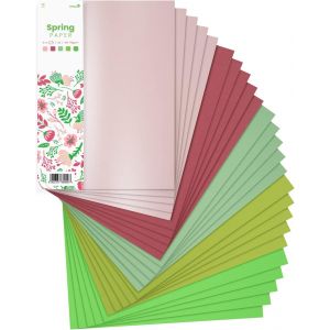 25x Papier D&eacute;coratif Printemps A4 210 X 297 Mm 5 Couleurs Assorties Multicolore Set De Cartes Papier &Agrave; Dessin Papier Color&eacute; De Bricolage Pour Diy Origami Cartes De Voeux Scrapbooking Collages - Neuf