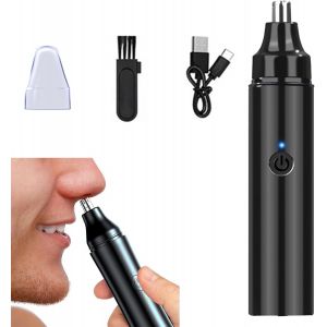 Tondeuse Nez Rechargeable,Tondeuse Nez Oreilles Homme,Usb Rechargeable Tondeuse &Eacute;lectrique Pour Le Nez Et Les Oreilles,&Eacute;pilation Rapide Et Pr&eacute;cise,Facile &Agrave; Nettoyer,Cadeaux Pour Hommes - Neuf