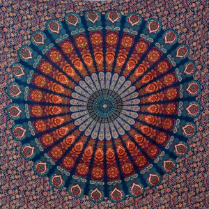 Tenture Murale Mandala Grande Serviette De Plage Châle Ou Indien Et H - Neuf