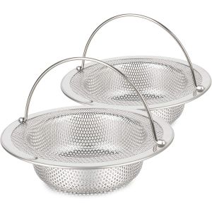 Cr&eacute;pine Et Bouchon D'&eacute;vier De Cuisine Pour Bondes De 3,15 &Agrave; 4,2 Pouces - Neuf