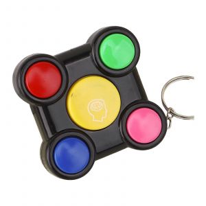 Consoles De Jeu Portables Memory Cube Pour Enfants, Appareil De Jeu Portable Pour L'entra&icirc;nement De La M&eacute;moire, Pour Am&eacute;liorer L'intelligence Et L'attention, Blanc-Noir &Eacute;l&eacute;gant - Neuf