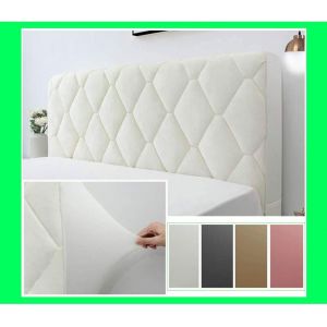 Housse De Tête De Lit, Housse De Protection Décorative Pour Chambre À Coucher, Pack Épais, Couverture Douce Anti-Poussière, Housse Extensible - Neuf