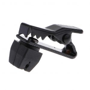 5mm noir Mini MIC collier clips métal de remplacement microphone cravate clip cravate pièces de micro cravate - Neuf