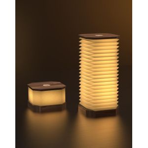 Lampe De Chevet Pour Chambre, Lumière Chaude Ajustable, Lampe D'accordéon Pour Salon, Dortoir, Bureau - Neuf