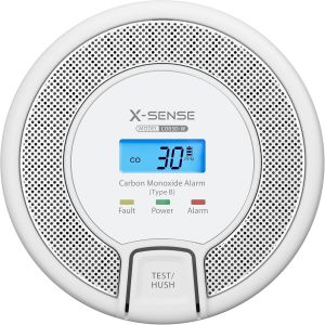 D&eacute;tecteur de Monoxyde de Carbone Interconnect&eacute; sans Fil, Alarm de Monoxyde de Carbone Aliment&eacute; par Pile Rempla&ccedil;able, Conforme &agrave; la Norme EN50291, S&eacute;rie Link+, CO03D-W, Lot de 1 - Neuf