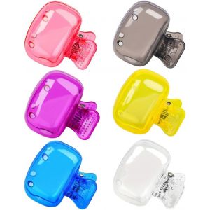 6 Pièces Etui Brosse A Dent Protege Brosse A Dent Cache Brosse A Dent Portable Voyage Brosse À Dents Couvre Brosse À Dents Tête Protecteur Brosse À Dents Caps Pour Home Office Hôtel En Plein Air - Neuf