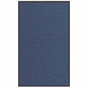 Paillasson Antid&eacute;rapant 90 X 150 Cm Pour Entr&eacute;e Int&eacute;rieure Ext&eacute;rieur Efficace Design En Pp Bleu Helloshop26 02_0058121 - Neuf