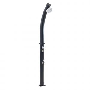Douche solaire de jardin 216 cm 18 litres noir Helloshop26 03_0009354 - Neuf