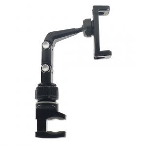 Support de t&eacute;l&eacute;phone pour guitare pour pied de micro,Support de t&eacute;l&eacute;phone - Rotation &agrave; 360&deg;,Gris - Neuf