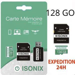 Carte Micro-SD 128 Go classe 10 4K SDXC... - Neuf