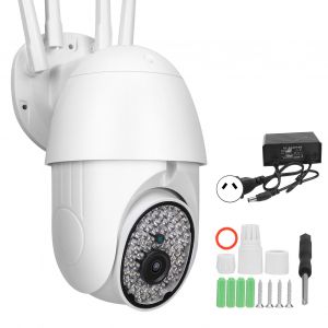 Camera PTZ 1080P WiFi, eclairage infrarouge, vision nocturne, suivi couleur, securite, videosurveillance, prise 100-240 VAU - Neuf