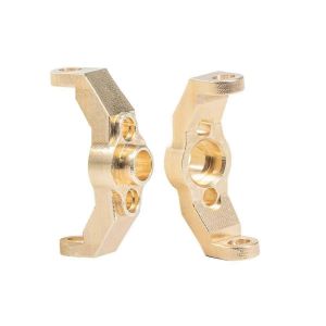 2pcs en laiton roulette blocs c-hub transporteur 9733 pour trx4m -4m 1/18 rc crawler voiture mise à niveau pièces accesso - Neuf