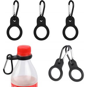 Shiba-6 Pièces Porte Gourde Clip De Bouteille D'eau Noir Boucle De Porte Porte Anneau Porte Gobelet Cou Portable Avec Mousqueton A[4 - Neuf