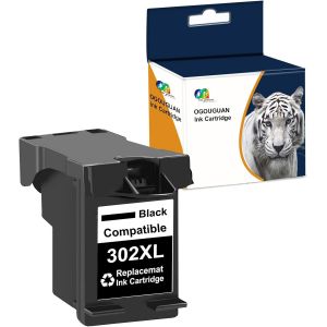 302 Remanufacturée Pour Hp Xl Cartouches D'Encre Remplacement Deskjet 3639 3630 2130 3636 1110 Envy 4520 4525 4521 4527 Officejet 3831 3833 3830 4650 (1 Noir)[ENC941213] - Neuf