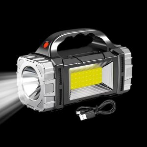 Lampes De Poche Solaires Rechargeables &Eacute;tanches | Lampes De Poche Solaires &Eacute;tanches Rechargeables Par Usb &iquest; Fournitures D'Alpinisme Multifonctionnelles Pour La Maison, Le Travail, Le Camping, Les - Neuf