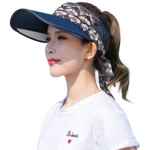 Sports Visi&egrave;re Femme Casquette Pare-Soleil Sport Vide Chapeau De Soleil Visi&egrave;re Serre-T&ecirc;te Chapeaux - Neuf