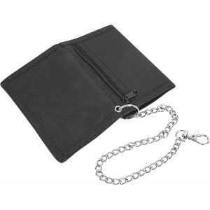 Portefeuille Fin Rfid Pour Enfants Portefeuille Homme Avec Blocage Rfid/Nfc Mince Entoile Porte-Monnaie Triple Portefeuille Pour Hommes Pour Gar&ccedil;ons, Enfants, Hommes, No&euml;l Cadeaux (Noirs) - Neuf