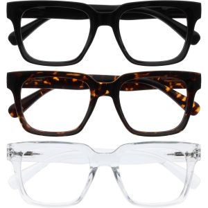 Kalanka-Era Lunette Anti Lumiere Bleue Femme & Homme - Lunette Loupe Ecran/Gaming - Lunettes Surdimensionnées - Anti-Éblouissement Anti-Reflet Protection Uv - Neuf