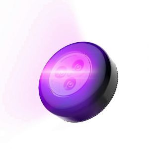 Lampe ultraviolette portable &agrave; lumi&egrave;re UV noire Conception de poche de poche de nettoyage ultraviolet portable avec adh&eacute;sif de retour pour les n&eacute;cessit&eacute;s quotidiennes du bureau de voyage &agrave; domicile - Neuf