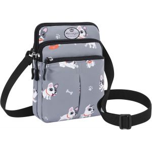 KALANKA-Sac Banane Chic Sac de Taille de Voyage Sac Ceinture pour Téléphone Unisexe Léger Multicolore Mini Sac Bandouliere avec Sangle Interchangeable pour Homme Femme Jogging Vélo Sport - Neuf