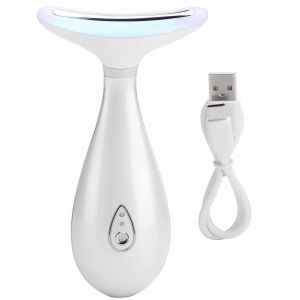 Appareil De Massage Anti-Age Et Anti-Rides Pour Le Cou (Blanc) - Neuf