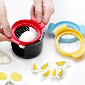 Coupe-?ufs En Acier Inoxydable, Multifonction 3 En 1, Manuel, Ustensile De Cuisine, Coupe-Pommes Et Tomates, Coupe-?ufs À La Coque, Trancheuse À Fruits, Fromage, Fraise - Neuf