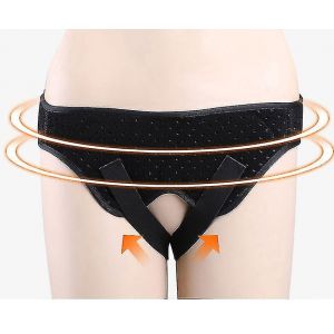 Ceinture Herniaire Pour Hernie Simple, Double, Inguinale Ou Sportive, Orth&egrave;se De Soutien Pour Homme, Femme Et Enfant, Taille M - Neuf