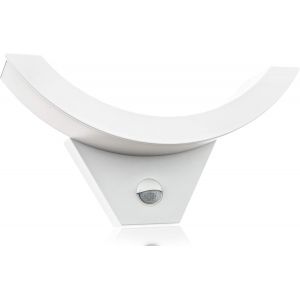 Shiba-Huber Applique Murale Led Avec Détecteur De Mouvement 140° 10 W 1050 Lm I Ip54 Lampe D'extérieur Led Protégée Avec Détecteur[1 - Neuf