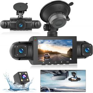 3"" IPS Screen 360° Four Camera with DVR Function for Android Car Radio,Dascham with Loop Recording,G-Sensor,Night Vision,Motion Detection - Neuf