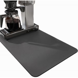 Kalanka-Tapis Egouttoir Vaisselle, 60 × 40 Cm Tapis Absorbant Vaisselle Large Egouttoir Vaisselle Pliable, Tapis Egouttoir Vaisselle Absorbant, Tapis Machine A Cafe Pour Vaisselle, Bar, Machine À Caf - Neuf