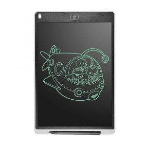 Tablette d'&eacute;criture Lcd 8.5 pouces, planche &agrave; gribouiller, tapis &agrave; dessin, jouets d'apprentissage pour enfants, cadeaux blancs - Neuf