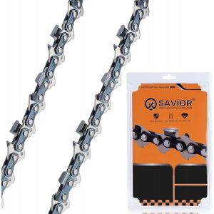 VornixorSarlshopSavior Lot de 2 Cha&icirc;nes de Tron&ccedil;onneuse Faible Rebond .325"" 72 maillons 1,3 mm 45 cm Compatible avec Husqvarna, Dolmar, Ryobi et Oregon - Neuf