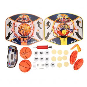 Machine De Basket-Ball Pour Enfants A Deux Joueurs Avec Ecran D'affichage Led Et Tableau De Bord - Neuf
