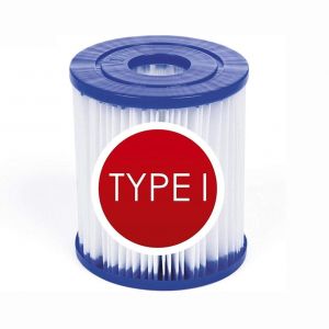 Filtres de piscine compatibles pour 58381 Type I, cartouche de remplacement réutilisable, filtre de piscine pour le nettoyage des jacuzzi - Neuf