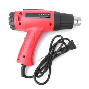 Pistolet a air chaud reglable 2000 W, grande puissance, haute/basse temperature, prise CN 220 V CA - Neuf