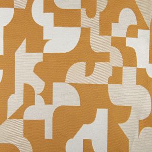 Tissu Au M&egrave;tre Jacquard G&eacute;om&eacute;trique Textur&eacute; R&eacute;tro - Neuf