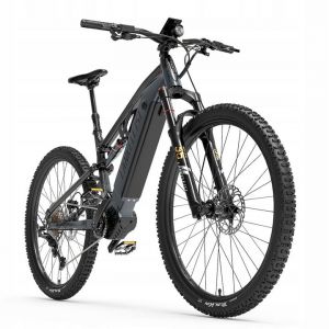 V&eacute;lo &Eacute;lectrique De Ville Lankeleisi Mx600pro 500w 27.5" Pneu 48v 20ah Batterie Samsung 60 150 Km Frein Hydraulique -Gris - Neuf